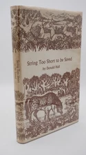 1963 String Too Short to be Saved by Donald Hall - 1st UK Edition, Vintage