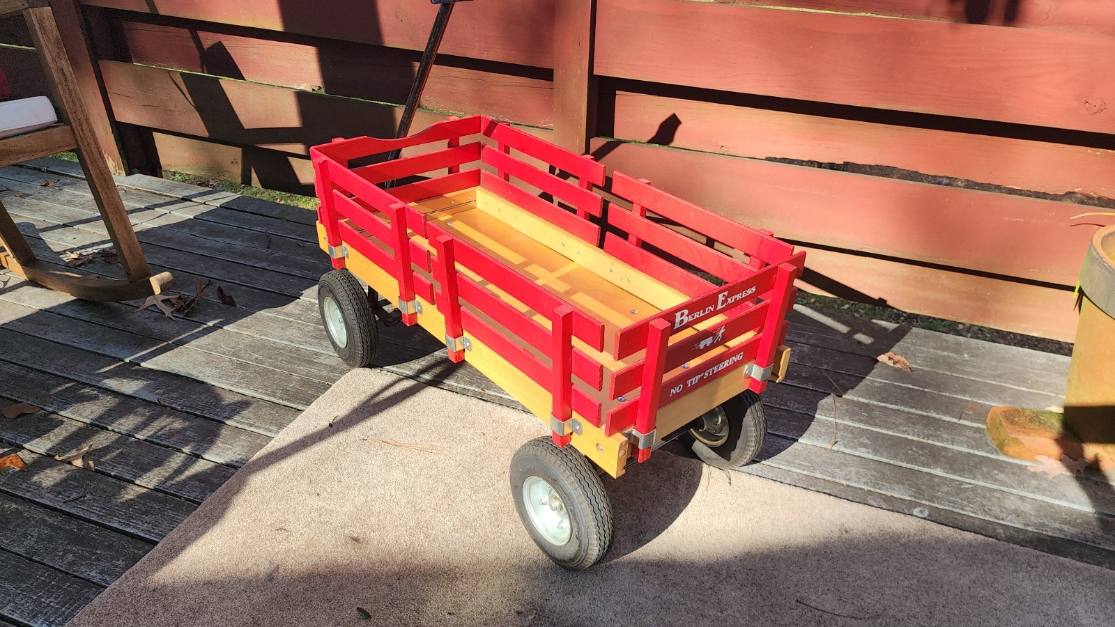Berlin Flyer Sport Wagon 10" Pneumatic Tires/Wheels - Amish 