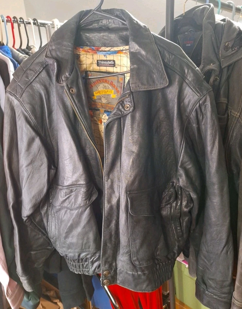 Adventure Bound Black Leather Outer Shell Coats, Jackets & Vests