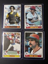 1979 Topps Baseball Card Lot (4) – Dave Concepcion, Jerry Remy, Roberts, Kendall