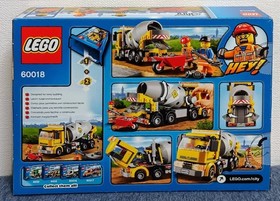 LEGO City 60018 Concrete Mixer Truck Set New Sealed