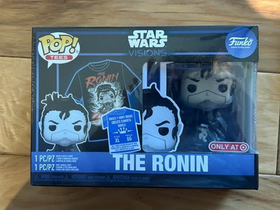 Star Wars Visions Funko Pop Tees - The Ronin - Size XL - Target Exclusive - New