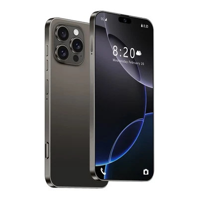 GAMAKOO Unlocked Cell Phone 14 PRO MAX 5G 256GB Smartphone 5800mAhCheap Android Phone