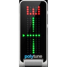 TC Electronic PolyTune Polyphonic ClipOn Tuner  White