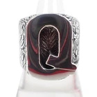 [Pre-owned] GUCCI / Ag925 / Alphabet 'Q' Ring / US Size 9.5 / j258-3
