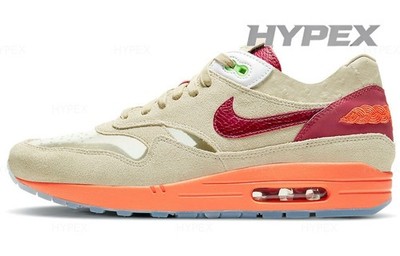 CLOT x Nike Air Max 1 'Kiss of Death' 2021 Men DD1870-100 New Size