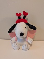 Hallmark Peanuts Snoopy Valentine's Cupid 9" Plush Stuffed Toy