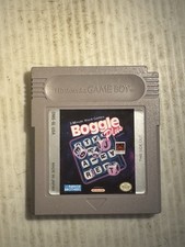 Boggle Plus (Nintendo Game Boy, 1992) Authentic Tested Game Cartridge 