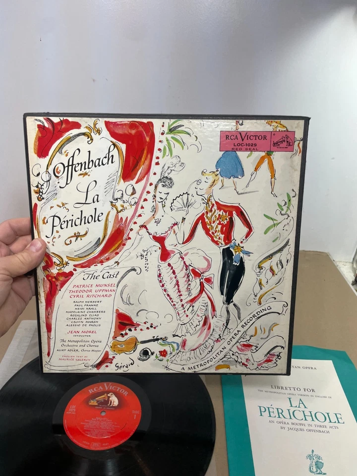 Offenbach La Perichole  Metropolitan Opera RCA Victor Foto 2 de 4