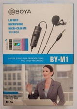 BOYA BY-M1 Lavalier Microphone -NIB