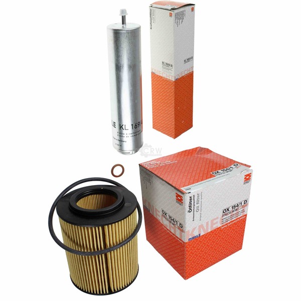 Mahle / Knecht Set Filterpaket Kraftstofffilter KL 169/4D ÖLfilter OX 154/1D-image