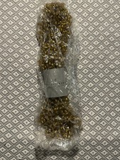 POTTERY BARN Amber PEPPERBERRY Garland 5 Pepper Berry Glass New
