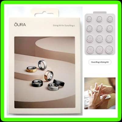 🔘 OURA Ring Sizing Kit For Gen 4 ↕️ Sizes 4-15 ✓ NEW SEALED 🔘 OURA Ring Sizing Kit For Gen 4 ↕️ Sizes 4-15 ✓ NEW SEALED