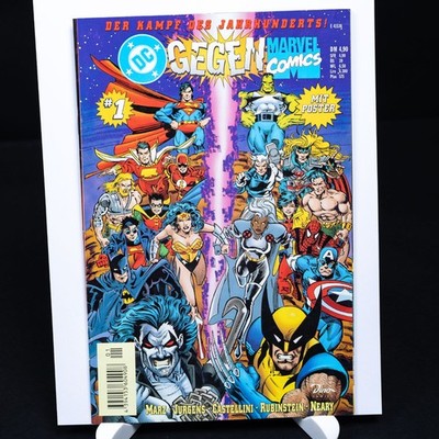 DC gegen Marvel - Comic #1 (1996) - Erste Runde - Mit Poster - Deutsch - Z 1