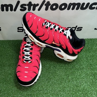 Nike Air Max Plus TN Siren Red White Black Tuned Air DJ5138-600 Men s Size 8.5
