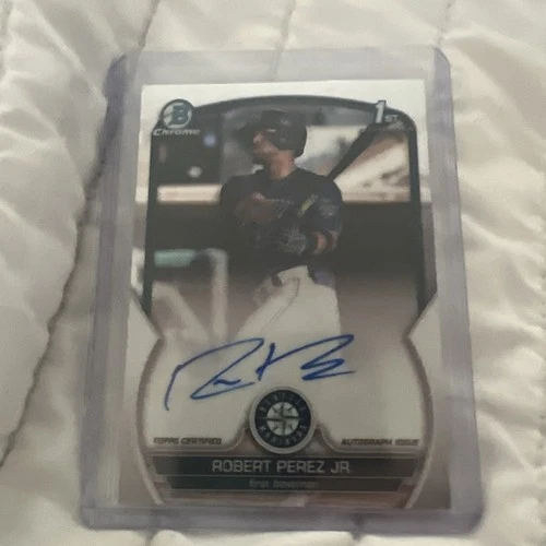 2023 Bowman Chrome - Robert Perez Jr (RC) 1st Bowman Auto #CPA-RP