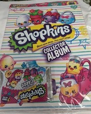 SHOPKINS SEASON 4 BINDER WITH 2 PACKS OF TRADING CARDS NEW FACTORY SEALED 