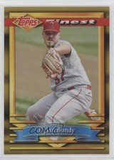 2021 Topps Finest Flashbacks Gold Refractor 11/50 Dylan Bundy #67 v9t