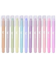 Mr. Pen- Gel Highlighter, 12 Pack, Morandi Colors, Bible Highlighters No Bleed,