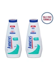 Ammens Medicated Powder, Shower Fresh - 11 oz (2 Pack)