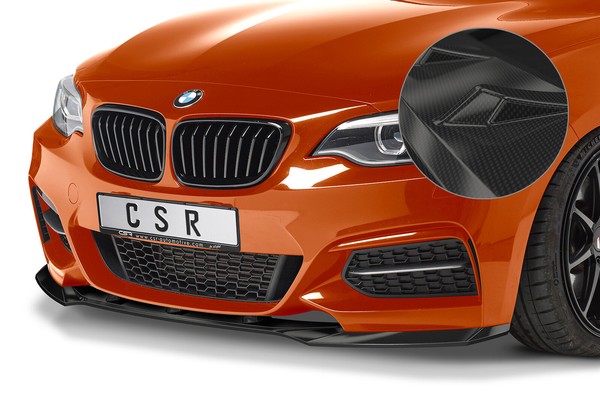 CSR Cup-Spoilerlippe ABS Carbon Look FüR BMW 2Er (F22/F23) M-Paket-image