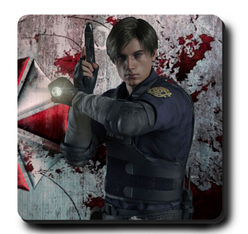 Resident Evil Untersetzer Charaktere - Biogefahr - Hartholz - Geschenk 2 3 4 5 6 7 Becher - Bild 10 von 17
