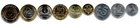 LITHUANIA 1-50 Cents, 1, 2, 5 Litai 1991-08 9 pc set KM 85-113 UNCIRCULATED