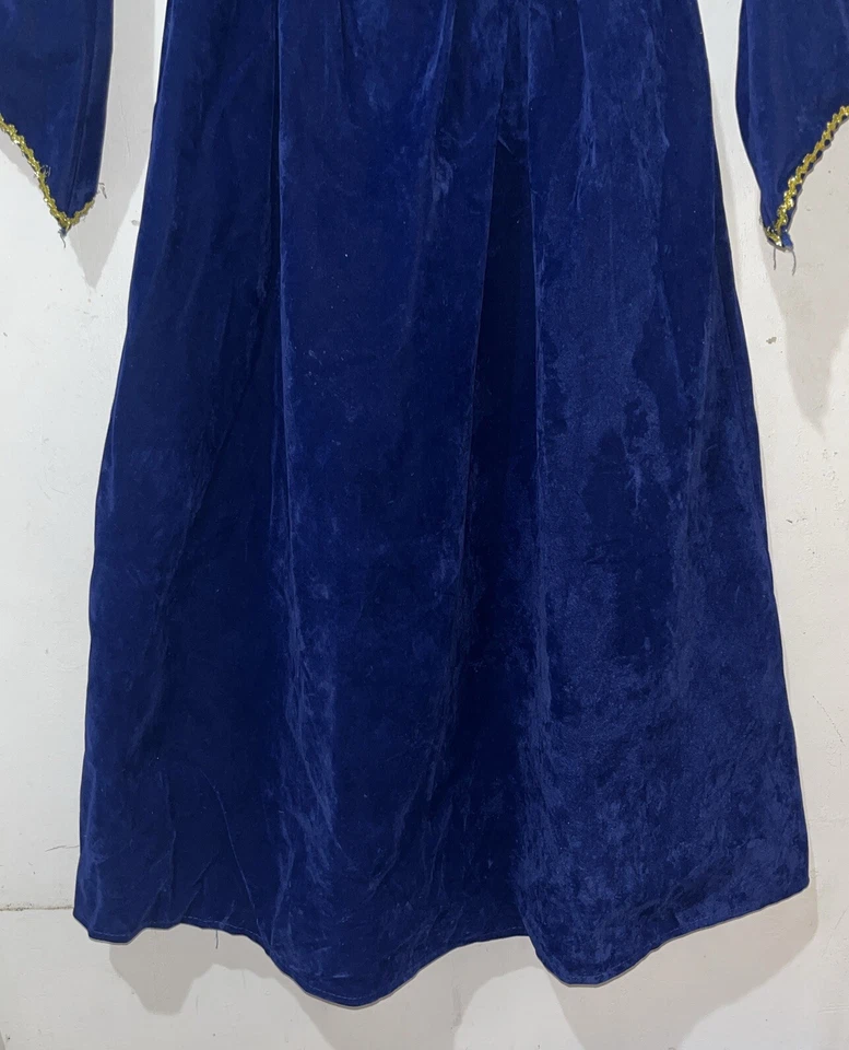 Vestido Disfraz Smiffys Niñas 10-12 Años Azul Elegante Vestido Tudor Princesa Niña Foto 4 de 4