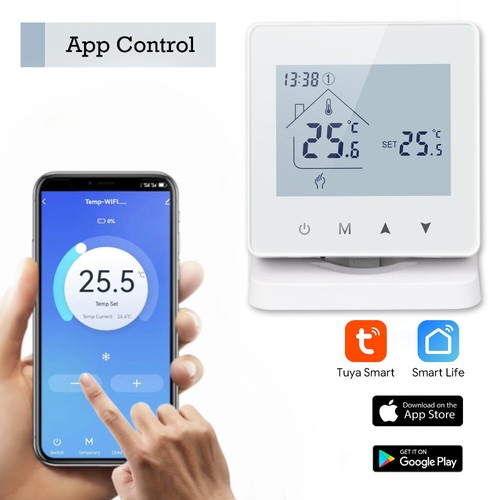  Wand WIFI Smart Thermostat Boiler/Wasser Fußbodenheizung kabellos für TUYA - Bild 8 von 29