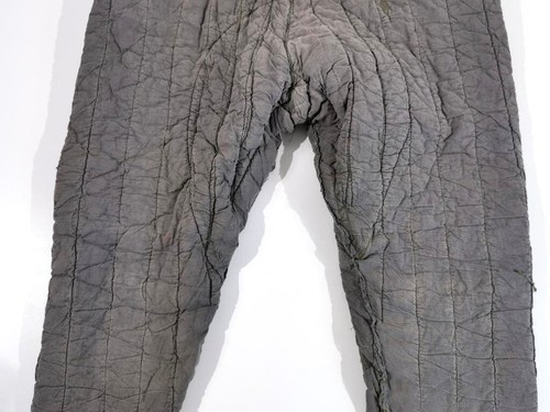 Russland 2. Weltkrieg, wattierte Winterhose, getragenes Stück - Picture 10 of 11