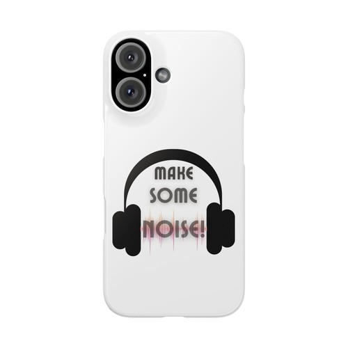 Slim Phone Case Apple iPhone Cell Smart Make Some Noise Headphones Mugs n' More - 第 5/59 張圖片