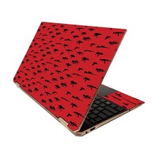 MightySkins Skin for HP Spectre x360 15" 2020 - Guns  Protective, Durable,...