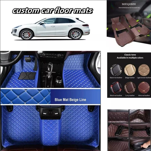Custom Fit For Infiniti All Models Car Floor Mats Luxury Carpets All Weather Rug - Bild 16 von 76