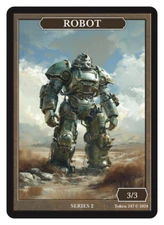 Robot Token  Fallout Series  Givememana Token Magic the Gathering MTG