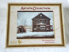 NEW Jigsaw Puzzle General Store David Knowlton 550 pc 18x24 inch Made in USA