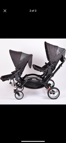 ABC Design Obaby Zoom Double Buggy Travel Bundle - Picture 2 of 2