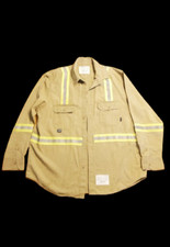 Mens Spentex GNI ARC Rating 9.3 ATPV Long Sleeve Work Shirt with Reflective Tape