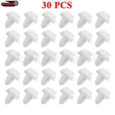30pcs White Nylon Fits Nissan Front Door Trim Panel Retainer Clip 01553-30001 30pcs White Nylon Fits Nissan Front Door Trim Panel Retainer Clip 01553-30001