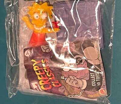 バーガーキング　米国キッズセット　2002年　 ザ・シンプソンズ　全10個セット 2002 THE SIMPSONS CREEPY CLASSIC'S SET OF 10 BURGER KING FULL