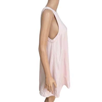 Mable light pink linen blend shirt dress size M NWOT | eBay Mable light pink linen blend shirt dress size M NWOT | eBay