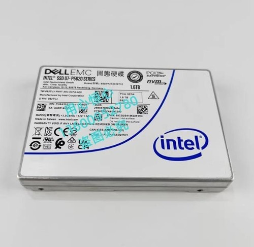 NEW Dell P5620 1.6T U.2 Gen4 2.5" enterprise-level solid-state drive 82TVJ 082TV