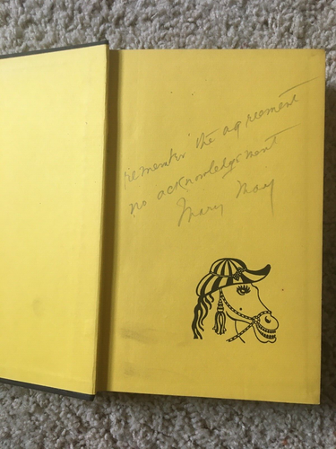 VINTAGE: Mrs. Astor's Horse by Stanley Walker (1936, HC, VG) - Picture 4 of 6