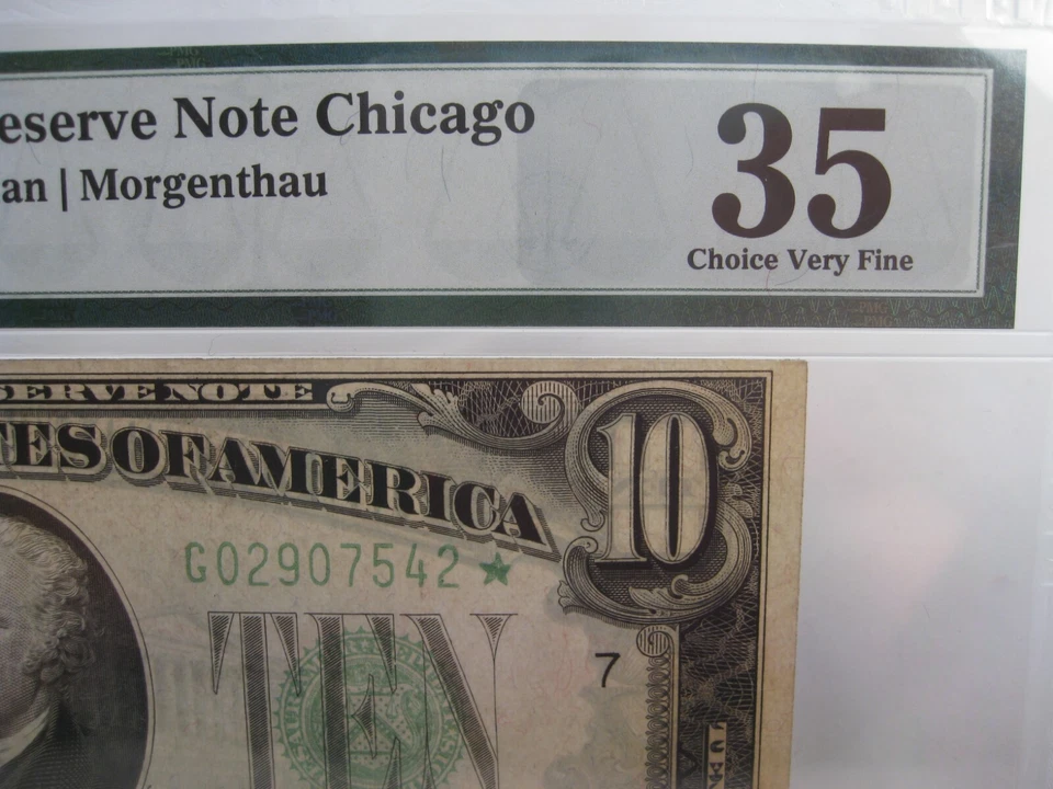 1934-A STAR FRN Note. PMG VF35 Choice. Fr#2006-G - Image 4 of 4