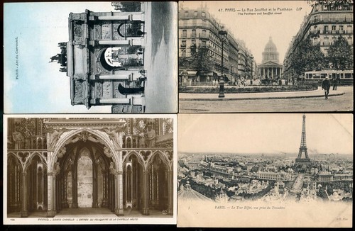 VINTAGE POSTCARDS FROM FRANCE - LOT OF 28 - UNPOSTED - Picture 13 of 14
