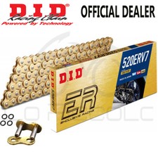 DID TRANSMISSION CHAIN STEP 520 ERV7 120 LINKS MOTORCYCLE GP SBK RACING SS