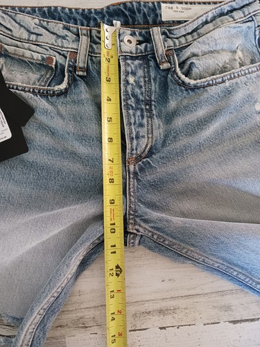Nwt Womens Rag & Bone New York Jeans 👖 Size 26 Midrise Boyfriend Rosa Cuffed - Picture 16 of 18