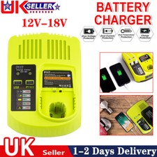 Battery Fast Charger For Ryobi Plus P117 P108 Li-ion Ni-cad Ni-mh 12V-18V UK