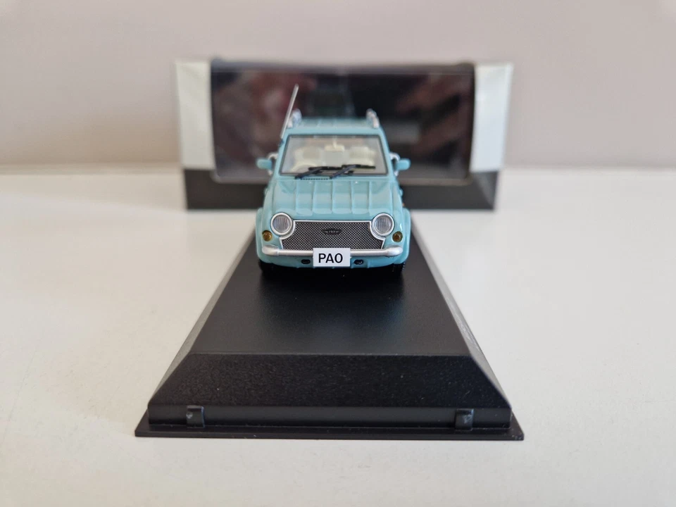 Kyosho 1/43 Nissan Pao - Aqua Gray (Blue) - 1991 - 03412BL - Imagen 2 de 4