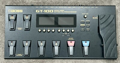 BOSS GT-100 guitar bass Muti-Effects Amp Processor Petal