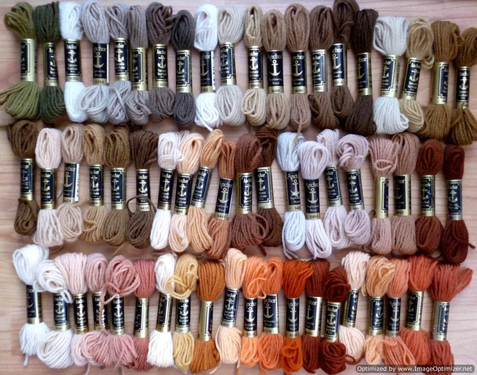 Anchor Tapestry Wool - Shade Numbers 9330 - 9560 One Skein £1.40; 30% Off 2+